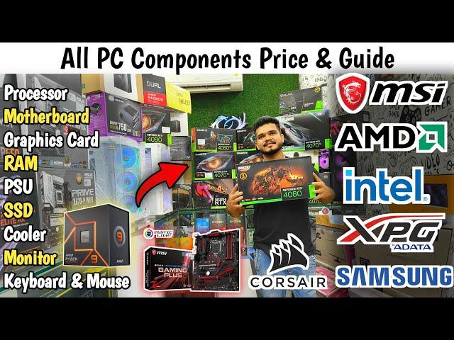 PC Components Prices & PC Build Guide 2024 | Graphics Card,SSD,RAM, PSU, Monitor, Etc.