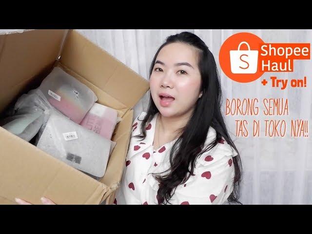 SHOPEE HAUL TAS MULAI DARI 20 RIBUAN! AUTO BORONG!!