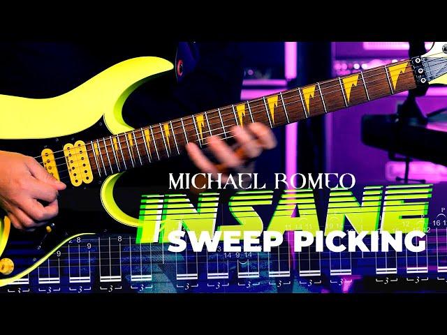 Insane Michael Romeo Sweep Picking Solo Lesson