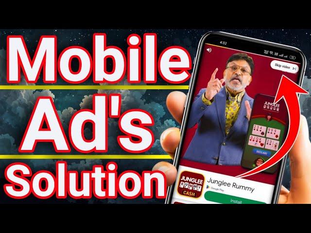 how to remove ads from samsung phone | samsung mobile me add kaise band kare | ad's problem