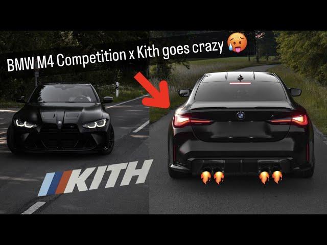 Bmw G82 M4 Competition x Kith | Sound Drift Burnout Kickdowns | 4K