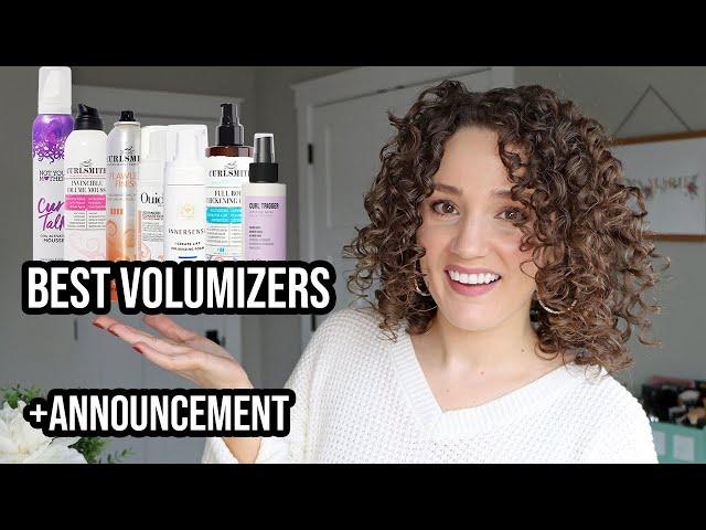 Best Volumizing Products for Curly Hair + ANNOUNCEMENT & GIVEAWAY!