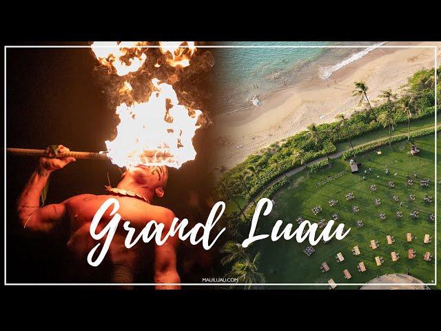 Grand Wailea Luau Review - 'Aha'aina Luau