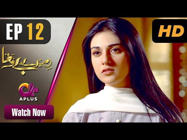 Pakistani Drama| Mere Bewafa - EP 12 | Aplus | Agha Ali, Sarah Khan, Zhalay | CP2