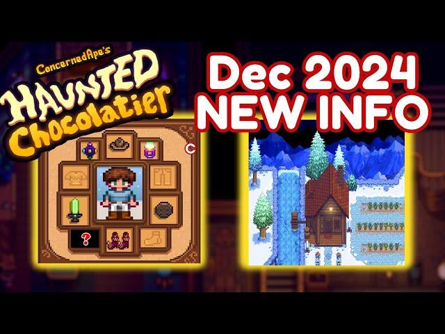 ConcernedApe Secretly dropped Haunted Chocolatier News...Dec 2024