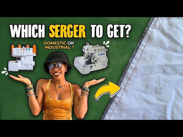 Why You Need A SERGER/OVERLOCK MACHINE (Which Serger To Get & How To Thread It) | @sewquaint