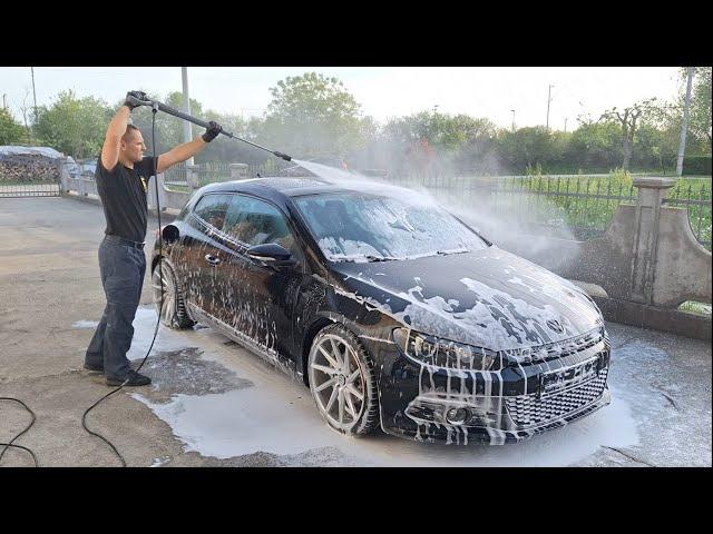 VW SCIROCCO - WASHING AND POLISH