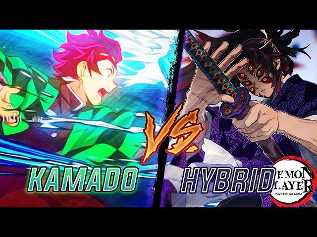 Max KAMADO Demon Slayer vs Max HYBRID Lightning Breathing | Wisteria (Demon Slayer Roblox)