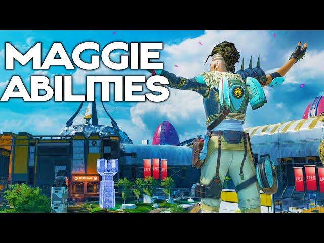 Finally! MAD MAGGIE Abilities Gameplay & Breakdown (Apex Legends Season 12)