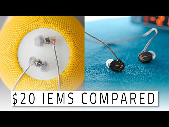 $20 Budget IEM Comparison! (Moondrop CHU and Quarks!)