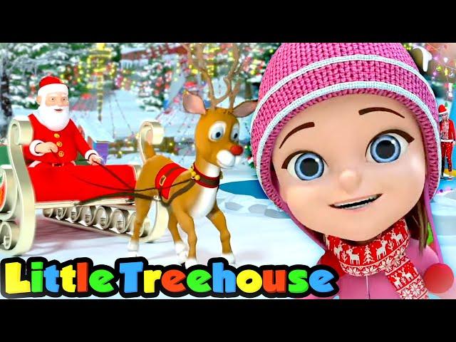 Jingle Bells Jingle Bells + More Christmas Carols | Xmas Songs for Babies - Little Treehouse