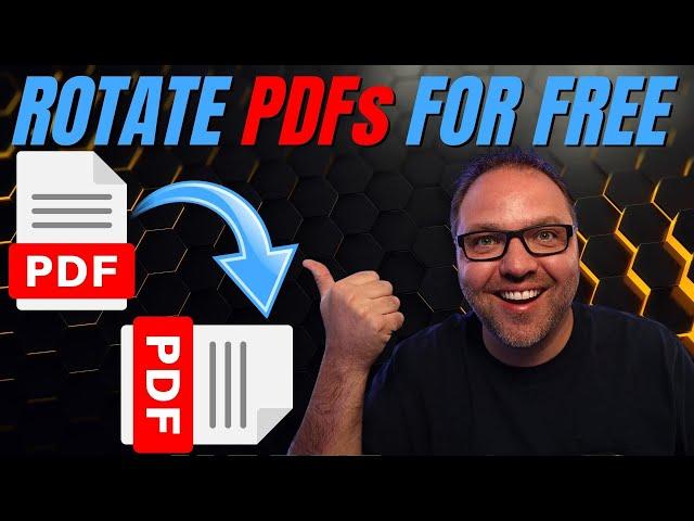How to Rotate PDF Online for Free
