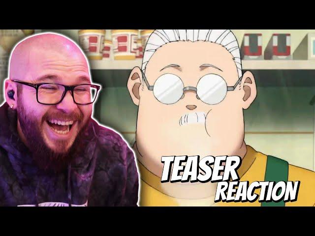 SAKAMOTO DAYS Teaser Trailer Reaction!