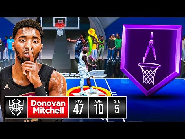 This DONOVAN MITCHELL "SPIDA" BUILD is a MENACE in NBA 2K25! CRAZY CONTACT DUNKS