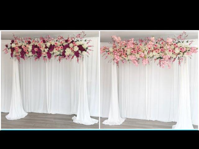 DIY - How to make a wedding backdrop