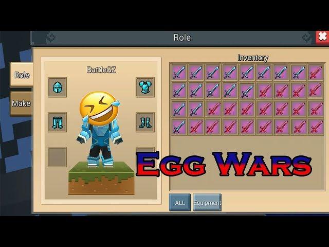 Enchant Weapons | Blockman Go Egg Wars Funny Moments - Part 3 [Android,ios]