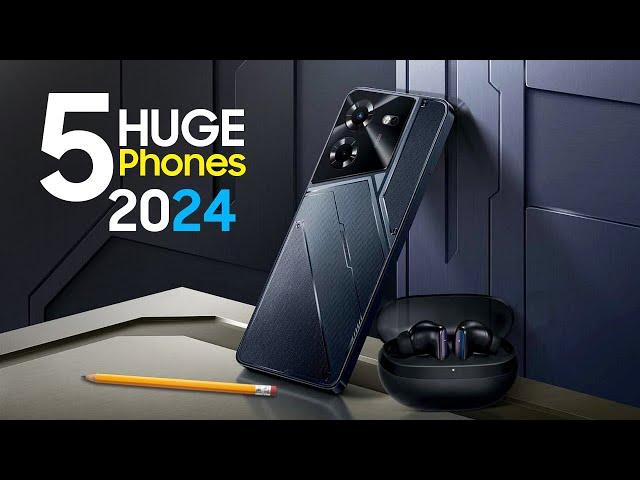 TOP 5 Best Long-Lasting Smartphones 2024 - Big Battery Mobile Phones 2024