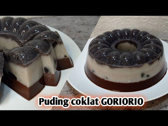 RESEP PUDING COKLAT GORIORIO | Resep Puding