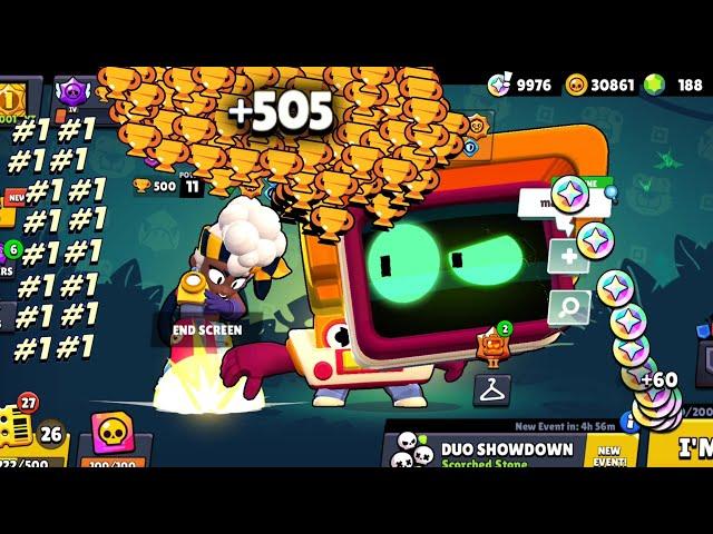 R-T and Maisie NONSTOP to 500 Trophies! - Brawl Stars