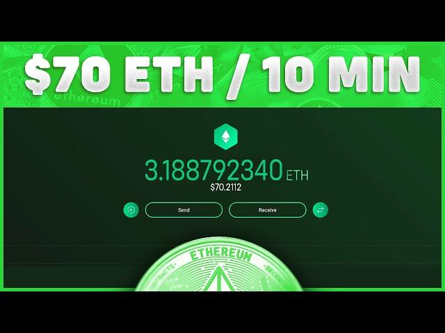 FREE ETHEREUM Mining 2022 - Earn $69 Every 10 Minutes (No Investment)