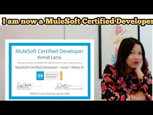 I am now a Mulesoft Certified Developer| If I can, You can too| by Beautiful U&Me