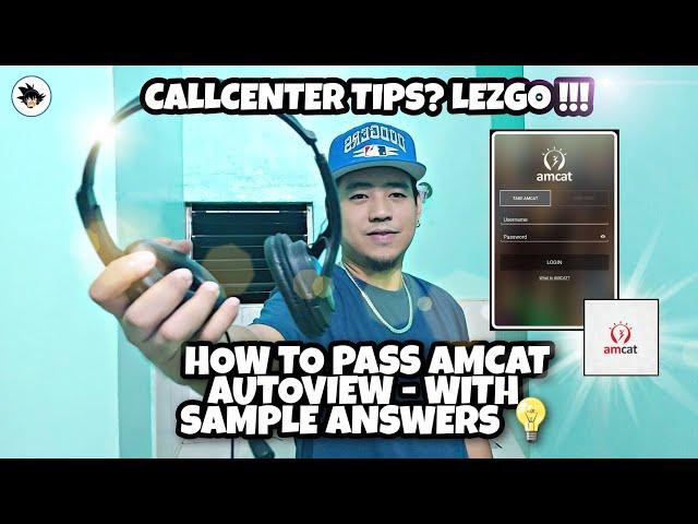 HOW TO PASS AMCAT | AUTOVIEW SAMPLE ANSWERS (English)