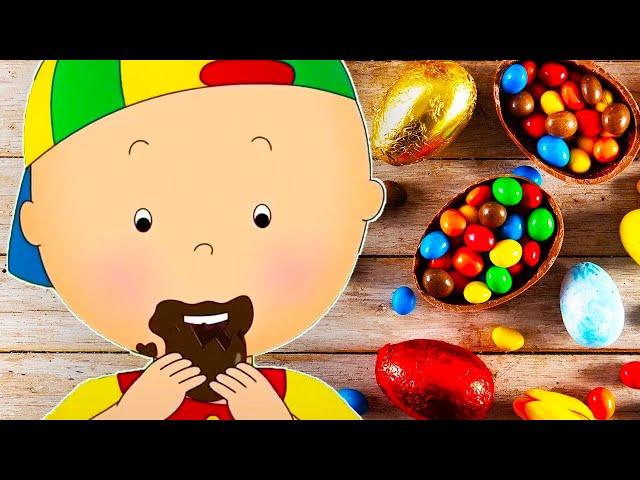 Surprise aux Œufs en Chocolat | Caillou en Français