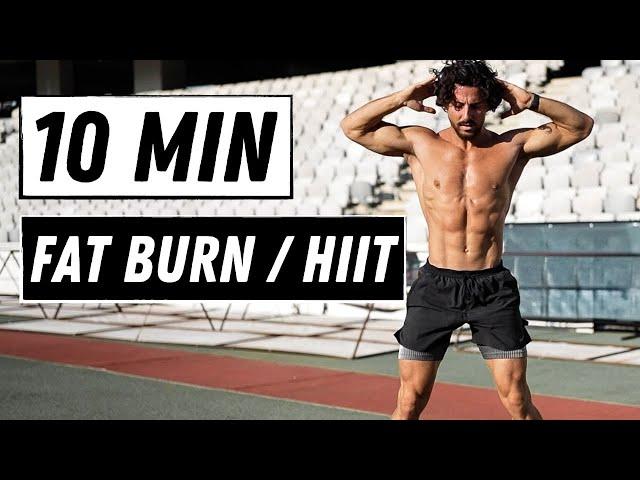 10 Min HIIT | BURN FAT FAST | Rowan Row