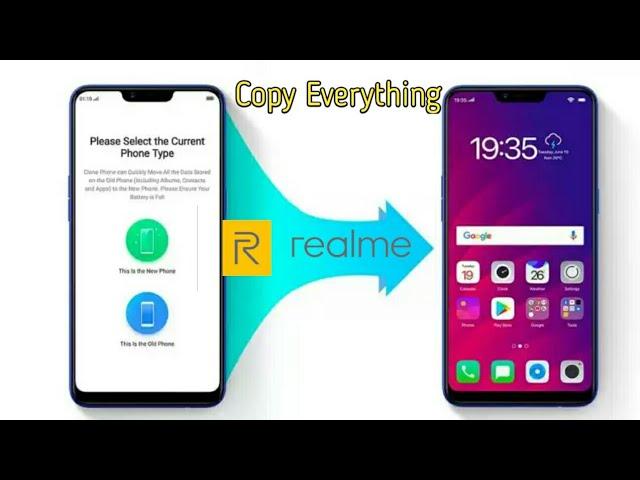 Transfer Apps,Photos,Videos, Contracts Offline | Realme Clone Phone