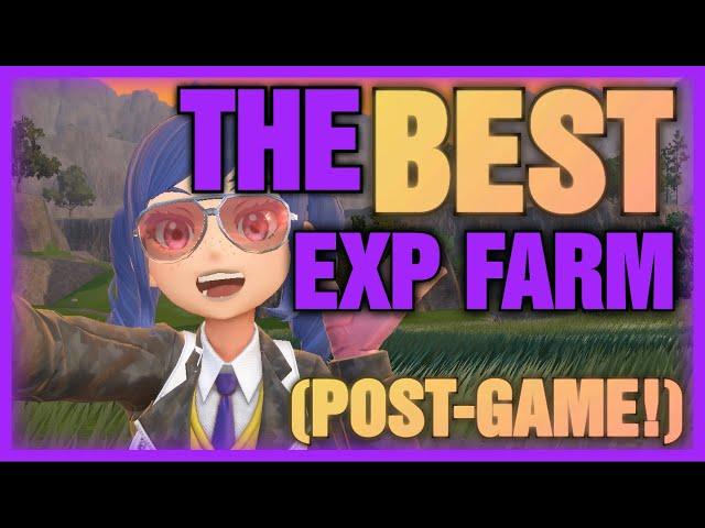 The BEST EXP FARM in POKÉMON Scarlet and Violet