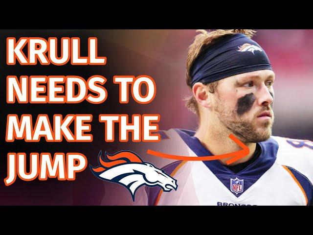  FILM ROOM: Lucas Krull NEEDS TO EXCEL at This in Order to BREAKOUT at TE for the Denver Broncos