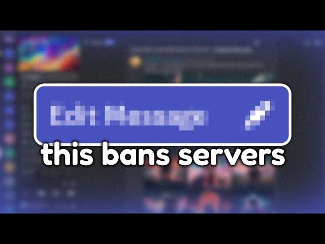 Strange Discord Raid Method that Bans Servers