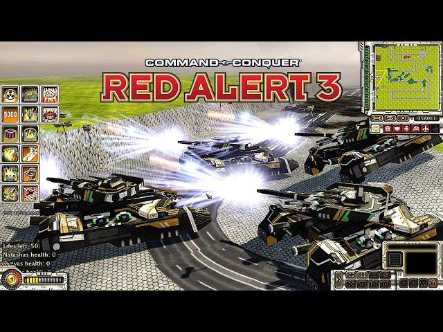 Red Alert 3 World in Conflicts MOD Nine Cauldrons Faction | No More COMBAT MCV!!?