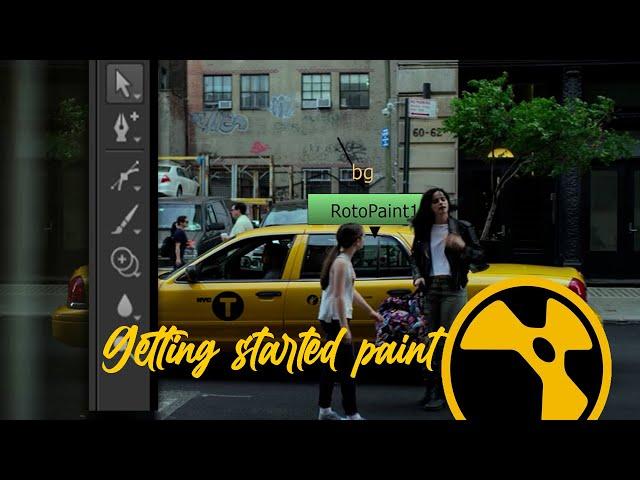 Nuke tutorials || getting started paint  in Nuke (vfx & sterio) class_001