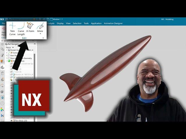 How to Use X-Form to Digitally Sculpt in Siemens NX