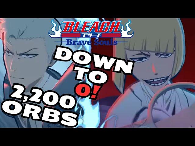 ALL IN FOR TYBW SHINJI! 2200 ORBS TYBW TALENT CROWN SUMMONS! Bleach: Brave Souls