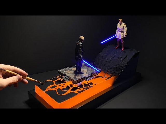 High Ground Diorama | Glowing Lava Resin Art *100K Special!!*