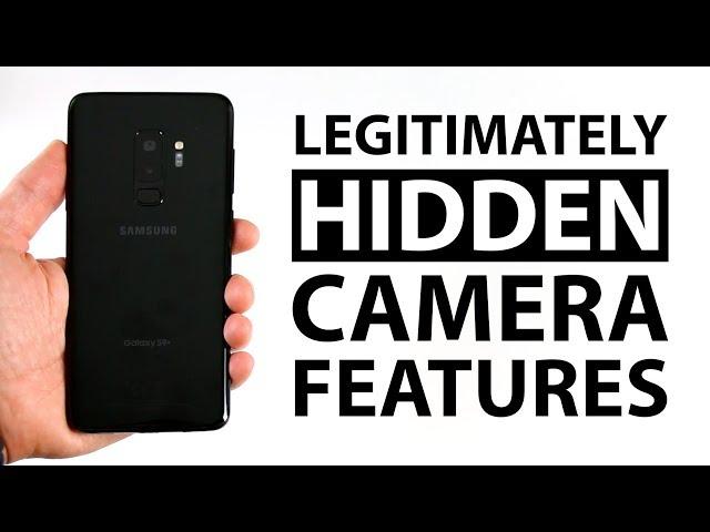 Samsung Galaxy S9/S9 Plus Camera: Legitimately Hidden Features