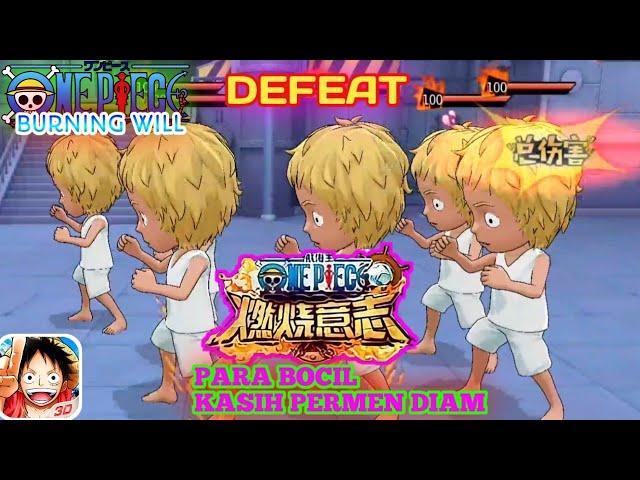 One Piece Burning Will (Android) | Defeat Bocil Punk Hazard Tips Trik