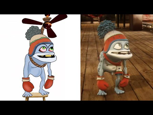 Crazy Frog - Last Christmas Fun | Crazy frog Cartoon Funny Drawing