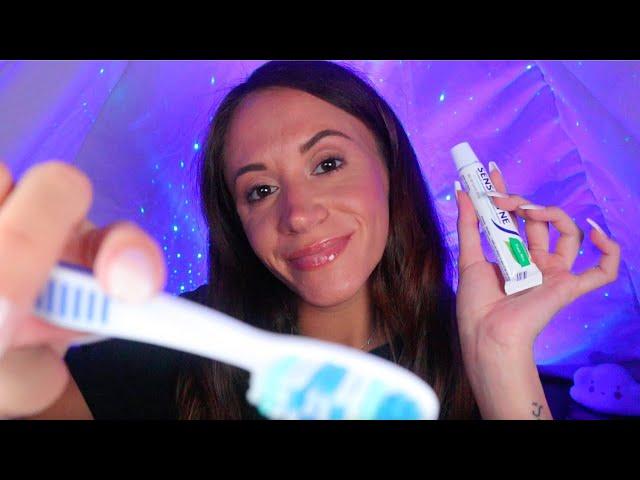 ASMR / Getting You Ready For Bed (skincare, teeth brushing, & more)