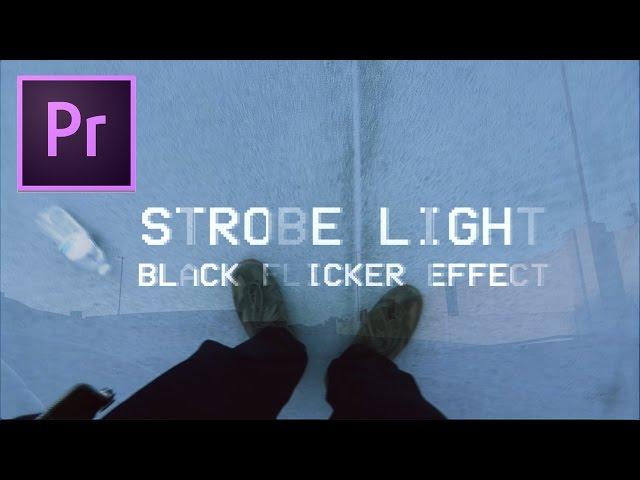 Adobe Premiere Pro CC Tutorial: Strobe Light & Flicker Transition Effect (Simple How to)