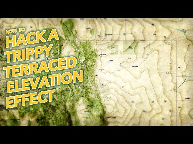 How to Hack a Trippy Terraced Elevation Effect