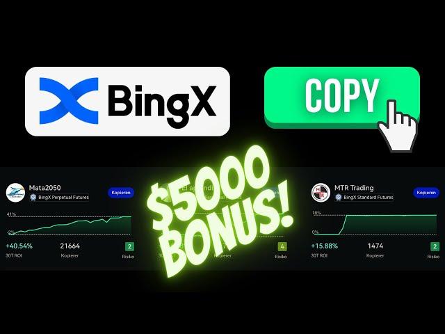 BingX Copy Trading Tutorial  Make money by copying Pro Trades!