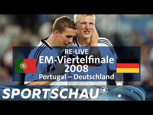 Podolski und Schweinsteiger im Viertelfinale der EM 2008 gegen Portugal | Sportschau