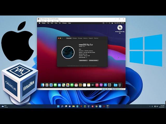 How to Install macOS Big Sur on VirtualBox on Windows PC