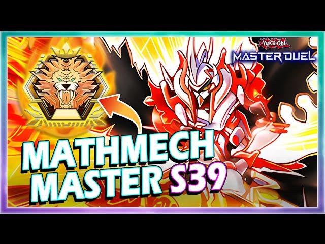 MATHMECH MASTER RANK IN SEASON 39 IN YUGIOH MASTER DUEL