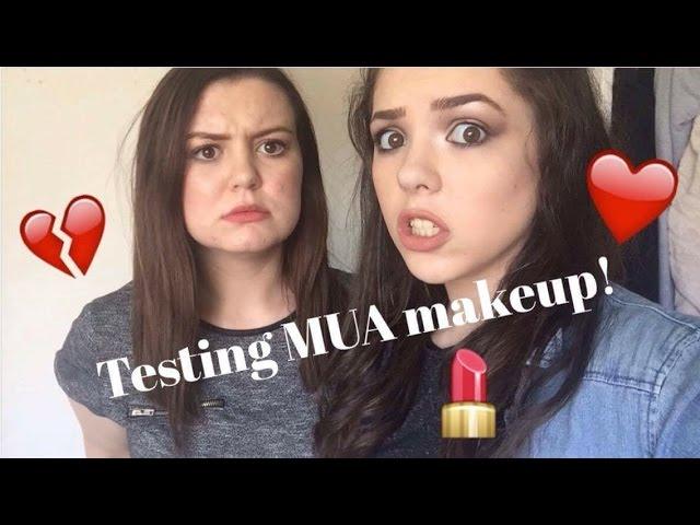 Testing MUA Makeup! | Chloe&Lauren