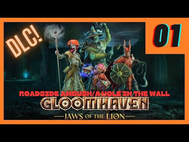 [Special Caesar] Lets Play The Gloomhaven DLC - The Jaws of the Lion (4 Mercenary Multiplayer) Pt 1