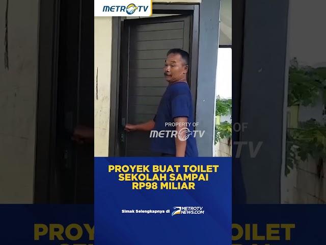 Toilet 'Mewah' Rp98 Miliar di Bekasi Rusak dan Terbengkalai #shorts